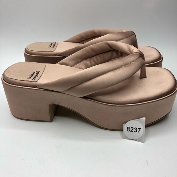 Jeffrey Campbell Luau Platform Thong Sandal Size 6 - Picture 12 of 12